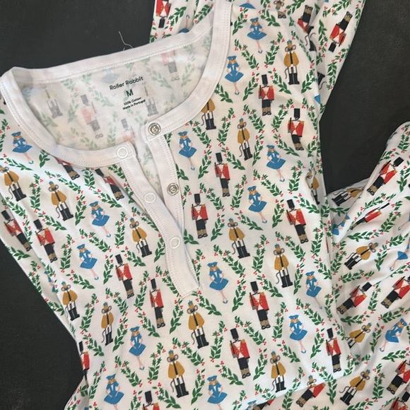 Roller Rabbit Multicolor Printed Pajama Set - Picture 2 of 2